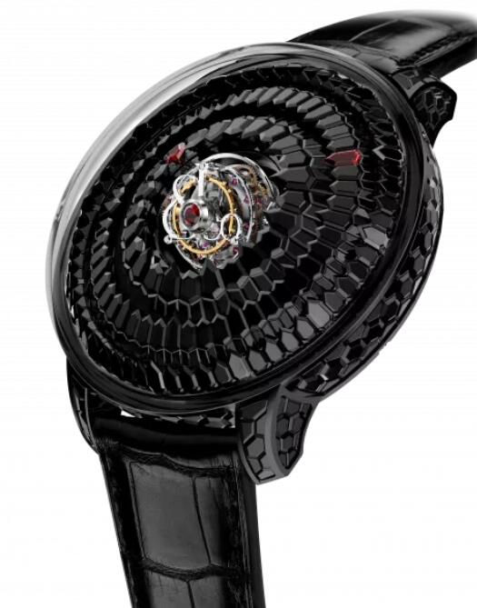 Jacob & Co. THE MYSTERY TOURBILLON BLACK SPINEL Watch Replica SN800.31.AA.UA.ABALA Jacob and Co Watch Price